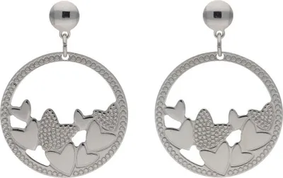 Produktbild von JuwelmaLux Herz Ohrhänger 925/000 Sterling Silber rhodiniert JL47-06-0056