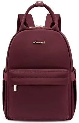 Produktbild von Mini Wasserdichter Reise-Rucksack Damen 2 in 1 Klein Stadtbeutel für Arbeit und Freizeit