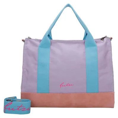 Produktbild von Fritzi aus Preußen Schultertasche Canvas Tote Bag Light Purple flieder