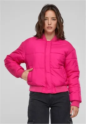 Produktbild von Urban Classics - Damen Puffer Blouson - HIBISKUSPINK - S