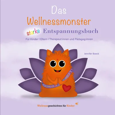 Produktbild von Das Wellnessmonster starke Entspannungsbuch