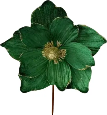 Produktbild von Glitzernde künstliche Blumen-Weihnachtsdekoration, DIY-Weihnachtsbaumkranz-Ornamente, künstliche Weihnachtssternblumen für Weihnachten, Neujahr, Hochzeiten, Partys und Feiertage