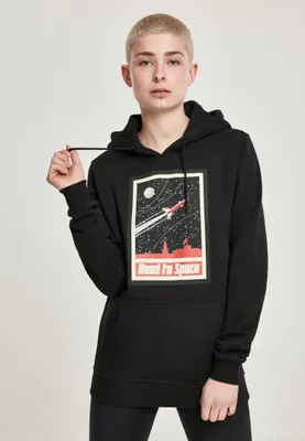 Produktbild von Mister Tee Damen Hoodie Ladies Road To Space Hoody Black-XL
