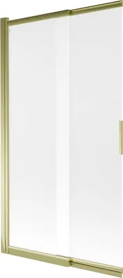 Immagine prodotto di Mexen Fox paravento per vasca da bagno 2 ante scorrevoli 100 x 150 cm, smerigliato, oro - 891-100-002-50-30