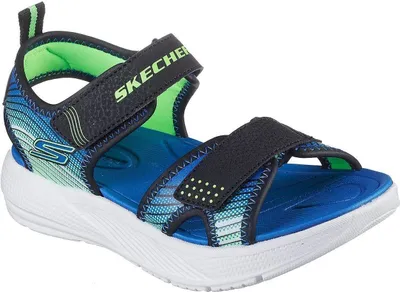 Produktbild von Skechers Microspec-splash 407034L-BKLM Kinder