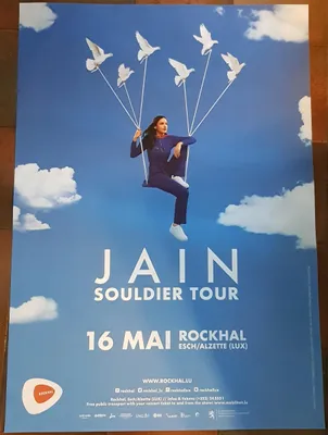 Zdjęcie produktu dla JAIN - 2019 / Trasa koncertowa "Souldier" - PLAKAT - 60x84 cm