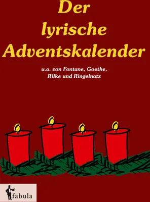 Produktbild von Lyrischer Adventskalender mit 24 Gedichten – heiter bis besinnlich zur Weihnachtszeit