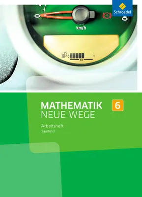 Produktbild von Mathematik Neue Wege SI 6. Arbeitsheft. Saarland