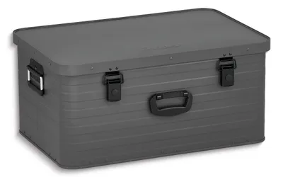 Produktbild von Enders Alubox Toronto Grey XL 80 Liter Metallkiste Transportbox Campingkiste Lagerbox