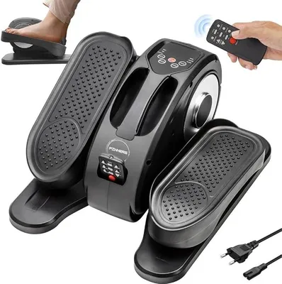 Imagen del producto de Mini máquina elíptica portátil, para ejercicios con pedales elípticos, entrenador de piernas, entrenamiento elíptico debajo del escritorio, gimnasia pasiva