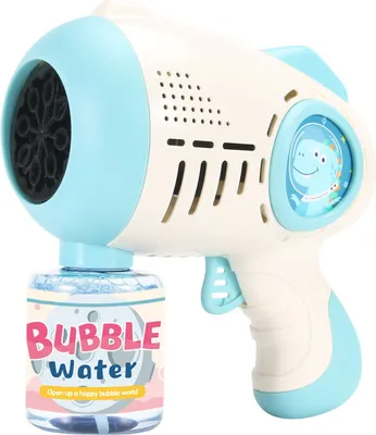 Produktbild von Seifenblasenpistole, automatische Seifenblasenmaschine, geeignet für Kleinkinder, Jungen, Mädchen, Outdoor-Aktivitäten, Weihnachtsgeschenke