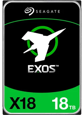 Produktbild von Seagate 8.9cm (3.5")  18TB SAS3  Exos X18 512e 7200 256MB intern