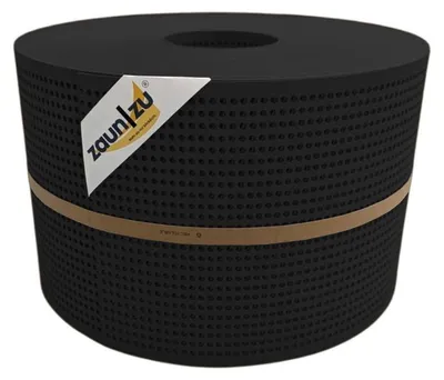 Produktbild von Doppelstab Sichtschutz zaun|zu PREMIUM gelocht 30% Streifen PP Zaunblende Schwarz 50m