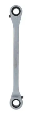 Produktbild von KS TOOLS Ratschen-Ringschlüssel 520.1214 245mm Chrom-Vanadium-Stahl 260g