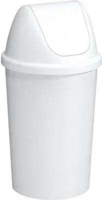 Produktbild von Twinga Abfalleimer - 45 Liter, Kunststoff, Weiß