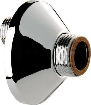 Image de Delabie 2 pièces Raccords en S G1/2B x G3/4B 11 mm, avec rosace