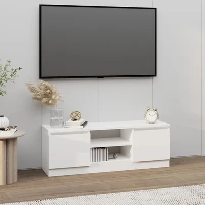 Produktbild von Szafka pod telewizor z drzwiczkami biała 102x30x36 cm