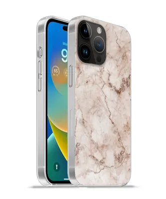 Produktbild von MuchoWow® Handyhülle Schutzhülle Hülle für Apple iPhone 14 Pro Max Marmor - Luxus - Braun Silikon Softcase Handy Hülle - Hardcover
