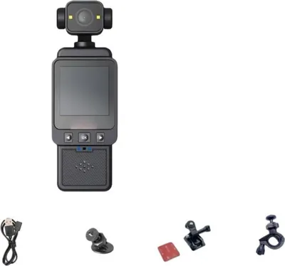 Produktbild von INF 1080P HD WiFi Action Kamera Fahrrad Kit - Tragbare Cam mit OIS