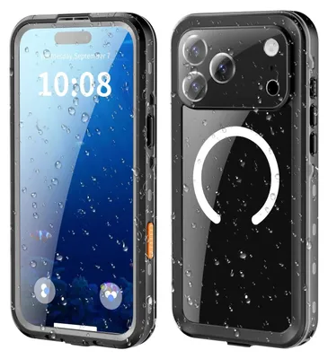 Productafbeelding van DrPhone AquaShield – Waterdichte Telefoonhoes – IP68 Waterdicht – 360°