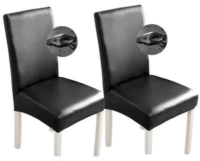 Obrázek produktu pro Potahy na židlePolyuretanpotah na židle voděodolný pružný potah na jídelní židle univerzální
