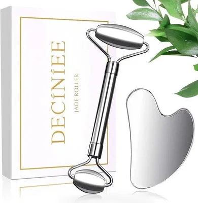 Obrázok produktu pre Famanu Gua Sha: Masážny prístroj na tvár – nástroj v tvare srdca na redukciu vrások