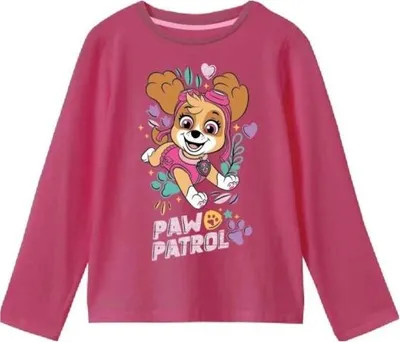 Produktbild von Paw Patrol Langarmshirt für Mädchen – Perfektes Shirt für jeden Tag 6 Jahre Pink
