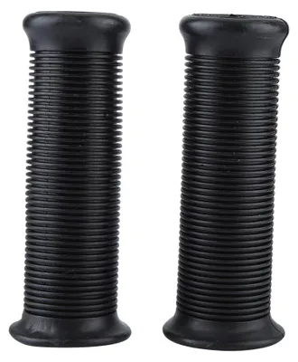 Immagine prodotto di Coppia di manopole universali da moto vintage in TPU da 7/8 pollici (22 mm), nere
