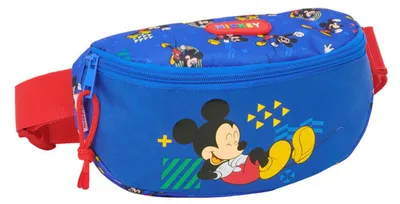 Produktbild von Safta Mickey Mouse 23x14x9 Cm Gürteltasche Blau Kinder Blau One Size