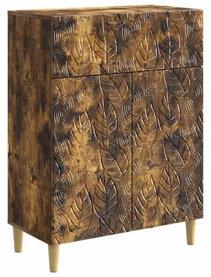 Produktbild von Sideboard Geräucherte Eiche 66 x 34,5 x 90 cm Holzwerkstoff