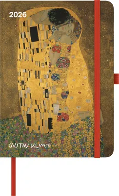 Produktbild von Gustav Klimt 2026 - Buchkalender - Taschenkalender - Kunstkalender - 16x22