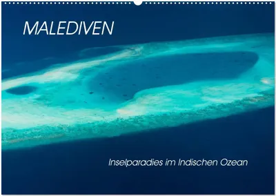 Produktbild von Malediven - Inselparadies im Indischen Ozean (Wandkalender 2026 DIN A2 quer), CALVENDO Monatskalender