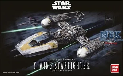 Produktbild von Revell REV1209 Star Wars: BANDAI Y-wing Starfighter