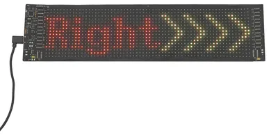 Produktbild von LED Anzeigetafel - Programmierbares LED Schild - Weiches Flexibles Displayband - 5V Lauftext Anzeige