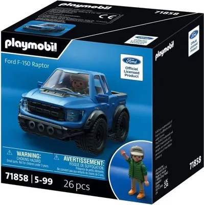 Immagine prodotto di PLAYMOBIL Ford F-150 Raptor, Icon Cars Classic Cars, 25 pezzi, Kidulte, dai 14 anni in su