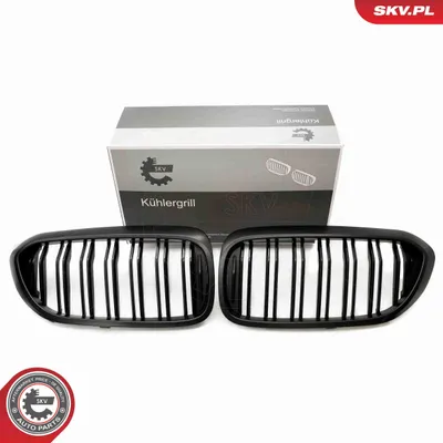 Produktbild von ESEN SKV 66SKV195 Kühlergrill Frontgrill für BMW 5 Touring (G31) Schwarz-Matt