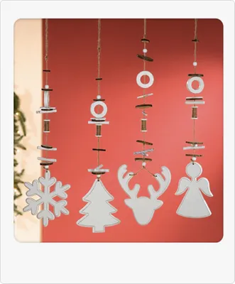 Produktbild von Weihnachts Hängedeko 1 Hänger Motiv sortiert