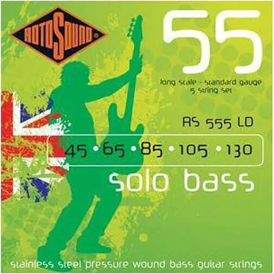 Produktbild von Rotosound RS 555 LD Saiten für 5-saitigen E-Bass, Saiten für 5-Saiter E-Bass