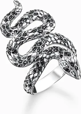 Produktbild von Thomas Sabo - TR2418-643-11-48 - Ring - Uni - 925er Silber geschwärzt - Weite 48