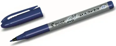 Produktbild von CD/DVD Marker Begreen extra fein blau Packung mit 10 Stück