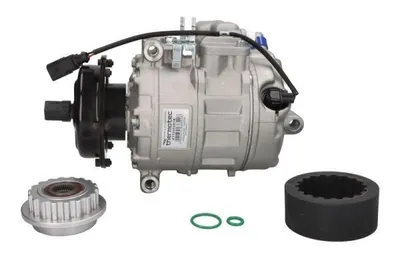 Produktbild von THERMOTEC KTT095001K 7SEU17C Klimaanlage Klimakompressor PAG 46 R134a für VW Transporter V Bus (7HB, 7HJ, 7EB, 7EJ, 7EF, 7EG, 7HF, 7EC) Multivan V