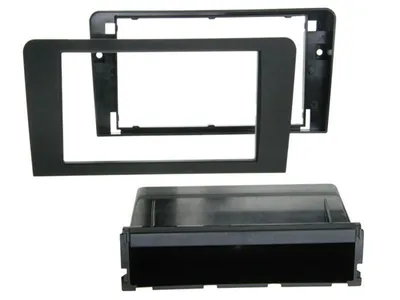 Obrázek produktu pro Panel rádia 2-DIN Audi A3 8P s přihrádkou PRO (8P / 8PA) černý