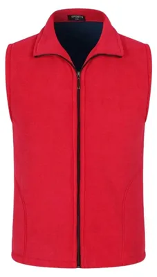 Immagine prodotto di Gilet in pile senza maniche da uomo, ideale per attività all'aperto