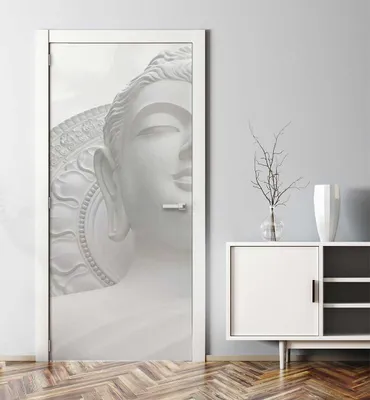 Produktbild von Türtapete Türposter Türfolie selbstklebend Buddha hell Türaufkleber