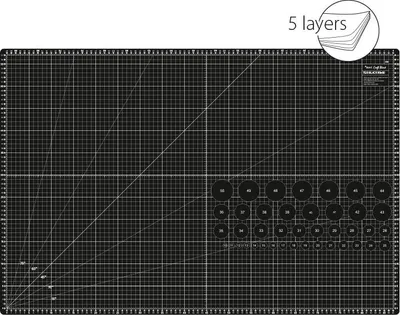 Zdjęcie produktu dla Texi Mata do cięcia 90 x 60 cm Black