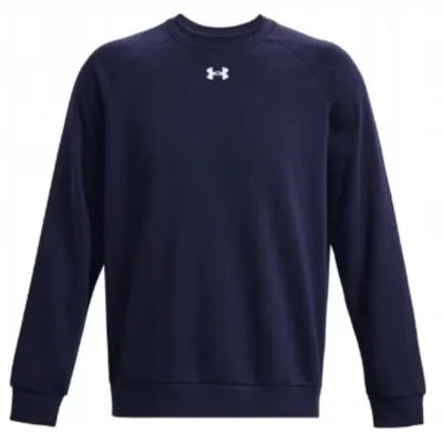 Imagen del producto de Sudadera de forro polar Under Armour Ua Rival, color azul, modelo 1379755-410, talla 3XL
