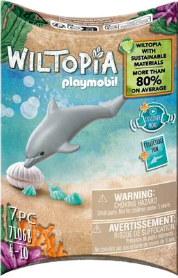 Produktbild von PLAYMOBIL Wiltopia Junger Delfin 71068