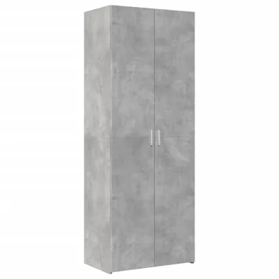 Obrázek produktu pro vidaXL Highboard concrete grey 70x42,5x185 cm materiál na bázi dřeva