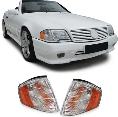 Produktbild von Weiße Blinker Paar für Mercedes SL R129 89-93