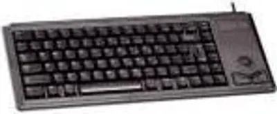 Obrázok produktu pre CHERRY G84-4400, Plná veľkosť (100 %), Kábel, PS/2, QWERTY, Čierna